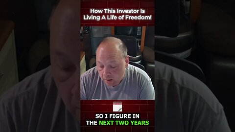 How This Investor Is Living A Life Of Freedom! #shorts