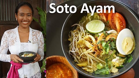 Soto Ayam, Indonesian Style Chicken Soup