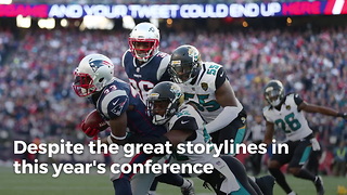 NFL Conference Championship Games See Ratings Drop