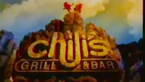 "Hamburgers and Claymation Kung Fu Chili Peppers" 90's Chili's Commercial (1998)