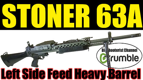 Stoner Model 63A Left Hand Feed, Belt Fed.