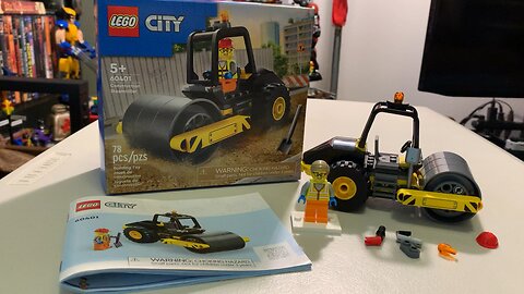 Lego City Construction Steamroller Set