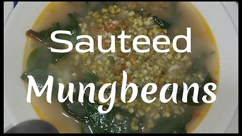 Easy Sauteed Mung Beans Recipe