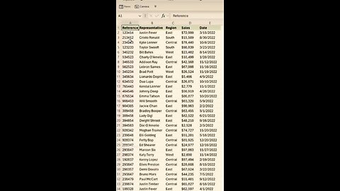 Make a pivot table in #excel in 3 steps