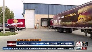 #WeSeeYouKSHB: KC-area McDonald’s donate 9 tons of food to Harvesters