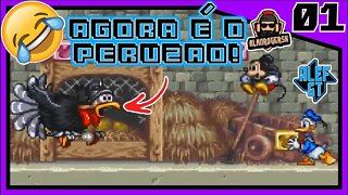 Sóca o Bloco no Peruzão! - Mickey e Donald Magical Quest 3 Snes - COOP PC - Parte 01