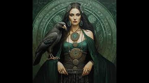 IRISH CELTIC DRUID GODDESS WARRIORS - THE MORRIGAN PHANTOM QUEEN OF HEAVEN!