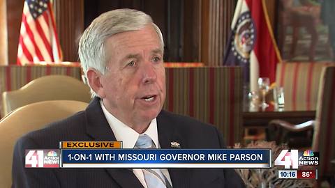 New Mo. Gov.: 'I want to be a public servant'