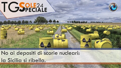 No ai depositi di scorie nucleari: la Sicilia si ribella