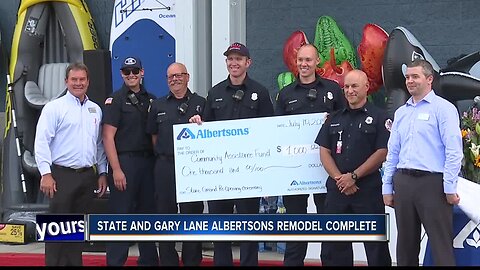 Albertsons celebrating reopening of Glenwood and State Street store