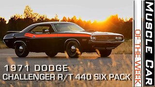 1971 Dodge Challenger R/T 440 Six Pack Muscle Car Of The Week Video Episode 239 V8TV