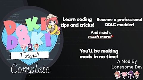 Doki Doki: Tutorial Complete - Helping You All Learn To Code