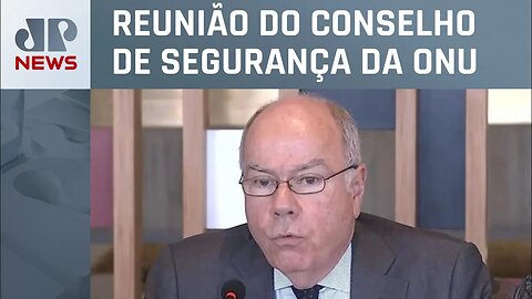 Mauro Vieira após veto à proposta do Brasil: “Ficou clara uma divisão de opiniões"
