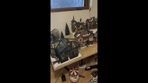 Christmas Village in work