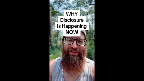 Disclosure is Happening... But Not for the Reason You Think 🤔