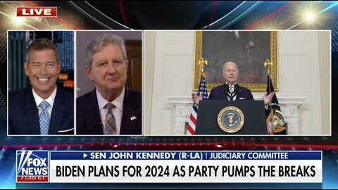 Sen. John Kennedy says voters think Biden would be better off selling catheters on late night TV