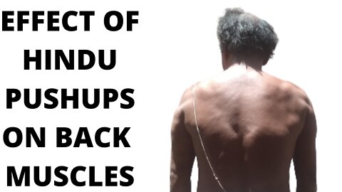 #FIT OVER 50 -100 HINDU PUSHUPS AND BACK MUSCLES #SHORTS