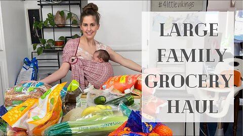 HEALTHY GROCERY HAUL for my Large Family | Natural Grocers, Fred Meyers, and More!