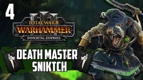 A Sneaky Rat vs Head Dragon Queen • Snikch • Total War Warhammer 3 • Skaven Campaign • Part 4