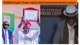 The U.S has announced the expulsion of Nigeria's president Tinubu for fraudulent electoral process