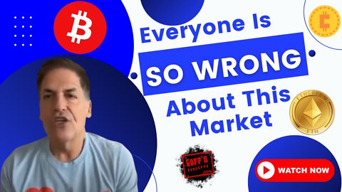 Shark Tank Star Mark Cuban Reacts To Crypto Bitcoin & Eth Crash- Everyone Is WRONG About This Market