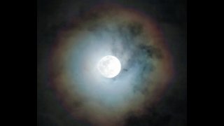 Rare Moonbow caught on video!