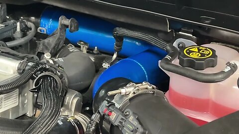 Simple install of CFT intake tube on 3.0 Duramax 2019+ 1500 models.