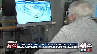 ibalance machine helps limit risk of fall