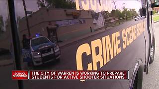 City of Warren working to prepare students for active shooter situations