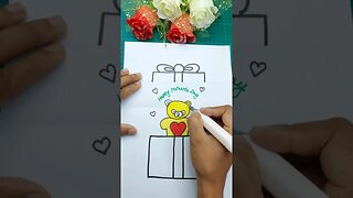 Mother's Day surprise card making easy #drawing #shorts #viral #reels