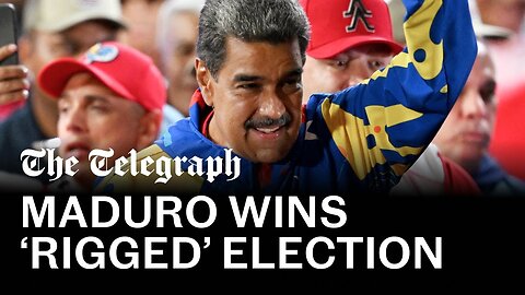 Venezuela’s Nicolás Maduro narrowly wins 'rigged' election