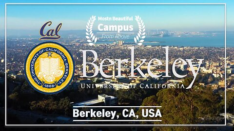 University of California Berkeley Campus Tour Via Drone