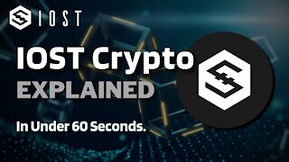 What is IOST (IOST)? | IOST Crypto Explained in Under 60 Seconds
