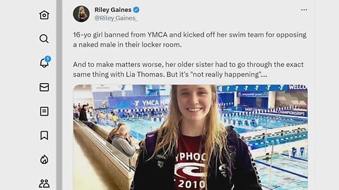 Riley Gaines elevates allegations of trans athletes at Springfield YMCA