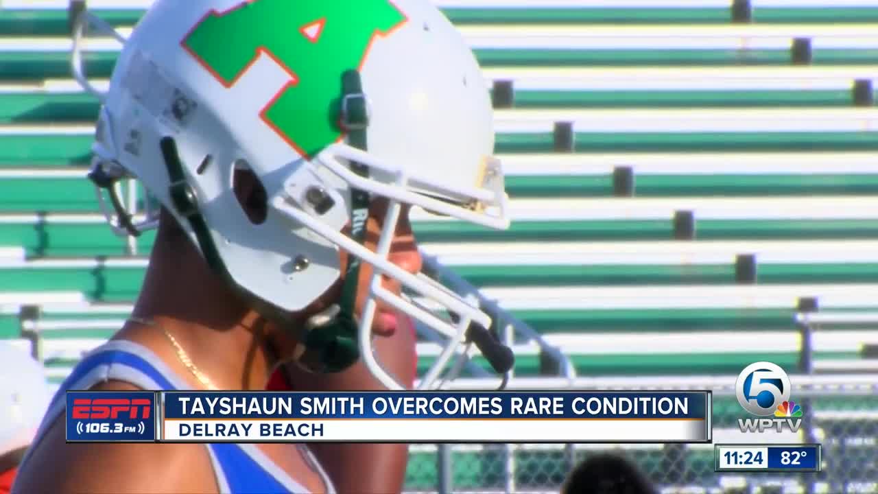 Tayshaun Smith overcomes rare condition 11/6