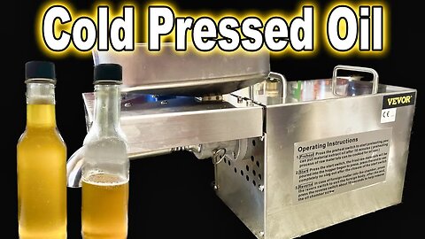 Vevor Oil Press Machine Review