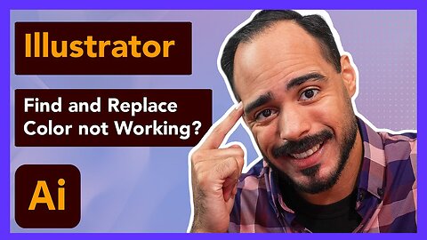 Find and Replace Color not Working? 🤔 [SOLVED] Adobe Tutorial #illustrator