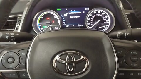 2022 TOYOTA CAMRY MAINTENANCE LIGHT / OIL LIGHT RESET