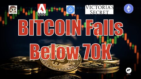 Bitcoin Falls Below 70K | NakedTrader