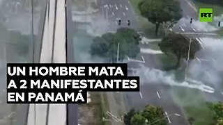 Un hombre mata a dos manifestantes en protesta antiminería en Panamá