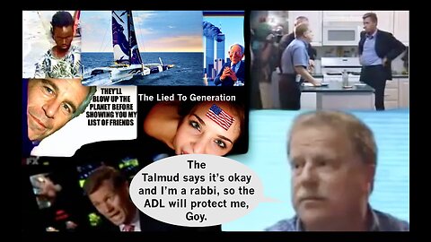 Israel 911 Gaza Genocide Exposes Talmud Netanyahu Lucky Larry Silverstein Jeffrey Epstein Rothschild