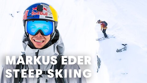 STEEP SKIING: Freeride World Tour 2018 3rd place run with Markus Eder.