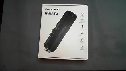 Unboxing the Bauhn USB Condenser Microphone