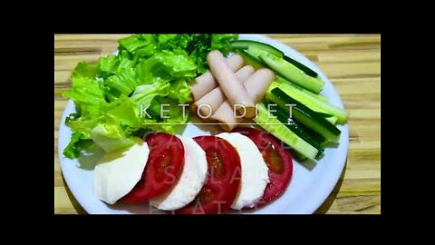 Keto Caprese Salad Platter | Keto Diet Recipes
