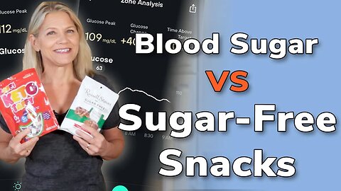 Blood Sugar vs. Sugar-Free Snacks: I Ran the Tests