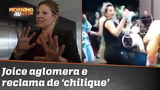 Joice dança 'Letícia', sofre críticas e reage: "Vão patrulhar o raio que o parta"