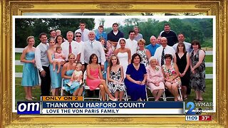 Thank you Harford County, Love the Von Paris family