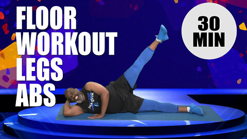 Easy Floor Workout #2 - Legs Lower Back Abs Stretching