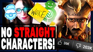 Woke Disaster! Dragon Age: The Veilguard Video Game! 200,000 Dislikes & NO STRAIGHT Characters!