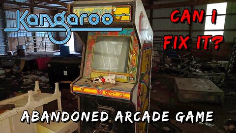 Abandoned and Left For Dead. Atari Kangaroo Arcade Game